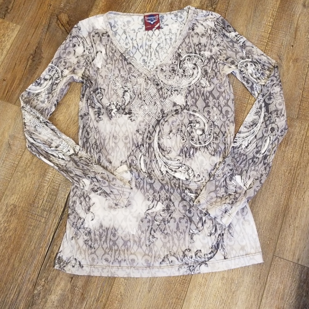 Auangard | Long Sleeved Top | Large